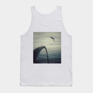 Boy and the flying whale Tank Top